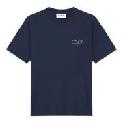 Olaf Hussein Mörkblå T-shirt Modell M190104 Blue, Herr