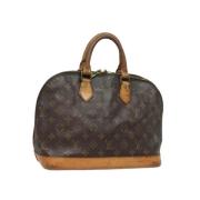 Louis Vuitton Vintage Pre-owned Canvas handvskor Brown, Dam