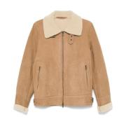 Salvatore Santoro Stiliga Jackor Kollektion Beige, Herr