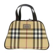 Burberry Vintage Pre-owned Laeder handvskor Beige, Dam