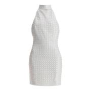 Rotate Birger Christensen Paljett Broderad Tulle Miniklänning White, D...