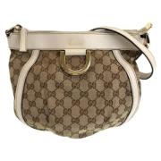 Gucci Vintage Pre-owned Canvas gucci-vskor Brown, Dam