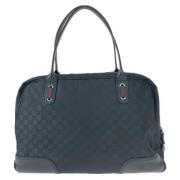 Gucci Vintage Pre-owned Canvas totevskor Black, Dam