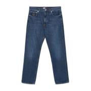 Tommy Hilfiger Indigo Blå Denim Jeans Blue, Herr