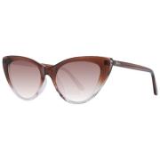 Guess Bruna Kvinnors Cat Eye Solglasögon Brown, Unisex