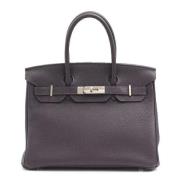 Hermès Vintage Pre-owned Laeder handvskor Purple, Dam