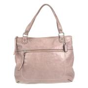 Coach Pre-owned Pre-owned Laeder axelremsvskor Pink, Dam