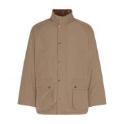 Barbour Oversized Casual Bedale Tan Jacka Brown, Herr