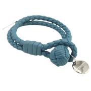 Bottega Veneta Vintage Pre-owned Laeder armband Blue, Dam