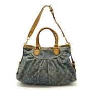 Louis Vuitton Vintage Pre-owned Canvas louis-vuitton-vskor Blue, Dam