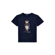 Polo Ralph Lauren Polo Bear T-shirt Vinterkollektion Blue, Dam