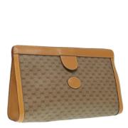 Gucci Vintage Pre-owned Canvas gucci-vskor Brown, Dam