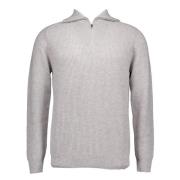 Profuomo Ljusgrå Pullover Tröja Gray, Herr