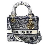 Dior Vintage Pre-owned Canvas dior-vskor Blue, Dam