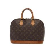 Louis Vuitton Vintage Pre-owned Canvas handvskor Brown, Dam