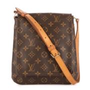 Louis Vuitton Vintage Pre-owned Canvas louis-vuitton-vskor Brown, Dam