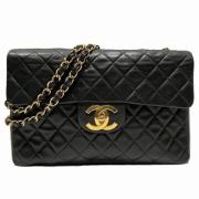 Chanel Vintage Pre-owned Laeder chanel-vskor Black, Dam