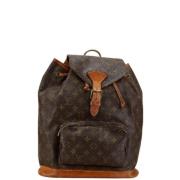 Louis Vuitton Vintage Pre-owned Canvas ryggsckar Brown, Dam