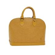 Louis Vuitton Vintage Pre-owned Tyg handvskor Yellow, Dam