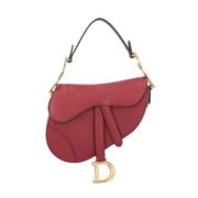 Dior Vintage Pre-owned Laeder dior-vskor Red, Dam