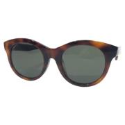 Gucci Vintage Pre-owned Plast solglasgon Brown, Herr