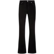 Bally Svarta Denim Flared Byxor Black, Herr