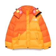 The North Face Orange Dunfylld Quiltad Jacka Orange, Herr