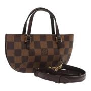 Louis Vuitton Vintage Pre-owned Canvas louis-vuitton-vskor Brown, Dam