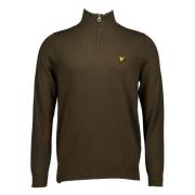 Lyle & Scott Oliv Tröja Kn1927v Brown, Herr