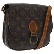 Louis Vuitton Vintage Pre-owned Canvas louis-vuitton-vskor Brown, Dam