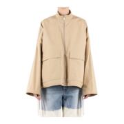 Jil Sander Beige Bomullsjacka Beige, Herr