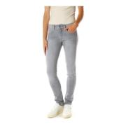 Pepe Jeans Slim Fit Jeans med låg midja Gray, Dam