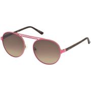 Guess Rosa Acetat Solglasögon Filter 3 Pink, Unisex