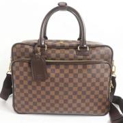 Louis Vuitton Vintage Pre-owned Canvas portfljer Brown, Dam