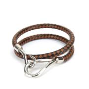 Hermès Vintage Pre-owned Laeder armband Brown, Dam