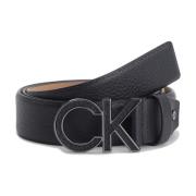 Calvin Klein BAX Läderbälte - Höj din stil Black, Unisex