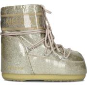 Moon Boot Glitter Low Icon Snö stövlar Yellow, Dam