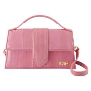 Jacquemus Laeder handvskor Pink, Dam