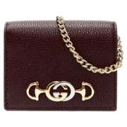 Gucci Laeder plnbcker Red, Dam