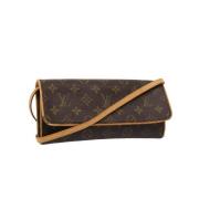 Louis Vuitton Vintage Pre-owned Canvas louis-vuitton-vskor Brown, Dam