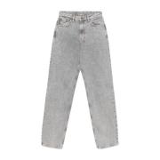 Ksubi Grå Denim Jeans med Kristallutsmyckning Gray, Dam