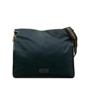 Gucci Vintage Pre-owned Canvas crossbodyvskor Blue, Dam