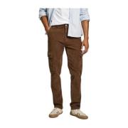 Pepe Jeans Slim Cargo Corduroy Byxor Brown, Herr