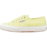 Superga Vita Canvas Sneakers för Kvinnor Yellow, Dam