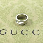 Gucci Vintage Pre-owned Metall ringar Gray, Dam