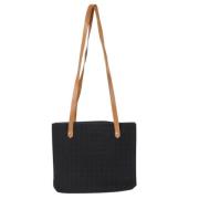 Hermès Vintage Pre-owned Canvas totevskor Black, Dam