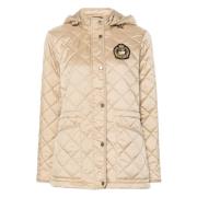 Ralph Lauren Isolerad kappa Beige, Dam