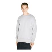 Comme des Garçons Bomull Jersey Logo Broderad T-shirt Gray, Herr