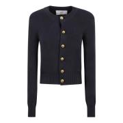 Ami Paris Blå Sjöman Cardigan Sweater Blue, Dam