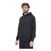 New Era Svart Hoodie Flag Oversized Sweater Black, Herr